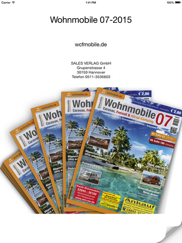 Wohnmobile, Caravan & Freizeit Magazin Ausgabe 07 screenshot 4