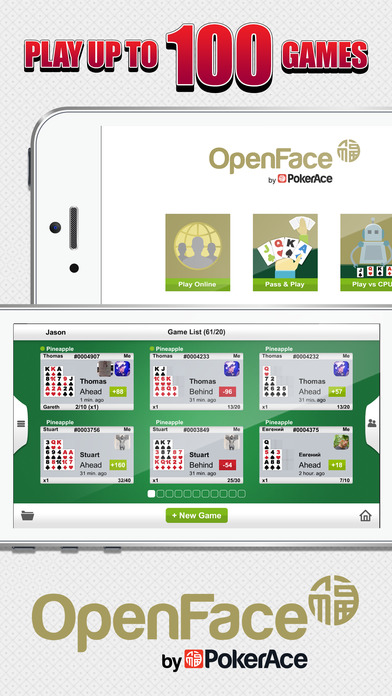 Screenshot 5 Open Face by PokerAce