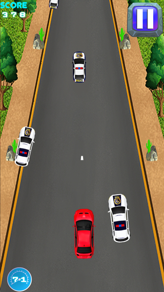 【免費遊戲App】Police Chase - Turbo Fast Smart Car Racing & Drifting-APP點子