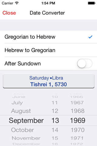 Kabbalistic Calendar screenshot 4