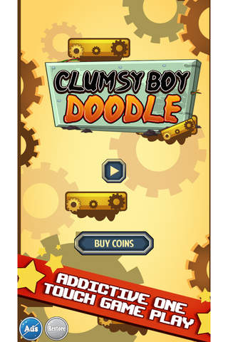 Clumsy Boy Doodle HD - Action Adventure Fun Kids Game screenshot 3