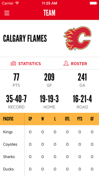 【免費運動App】Calgary Flames-APP點子