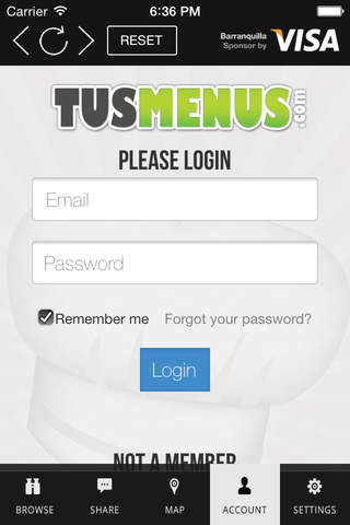 TusMenus.com screenshot 2