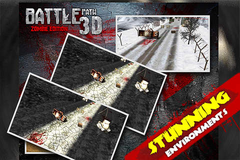 Battle Path 3D - Zombie Edition screenshot 3