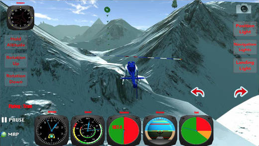 【免費遊戲App】X Helicopter Flight 3D Free-APP點子