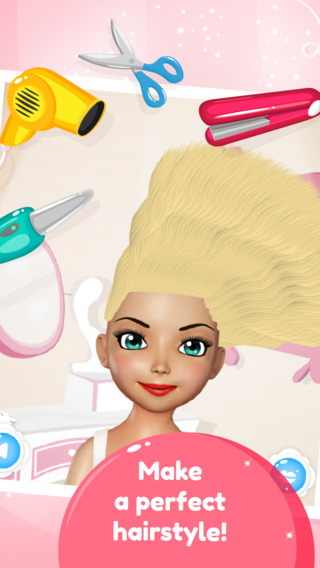 【免費遊戲App】Princess Hair & Makeup Salon - Makeover Game for Girls-APP點子