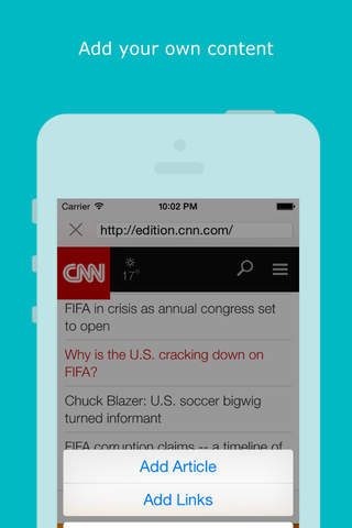Lazy reader: Read aloud web pages (news, articles, and more!) screenshot 3