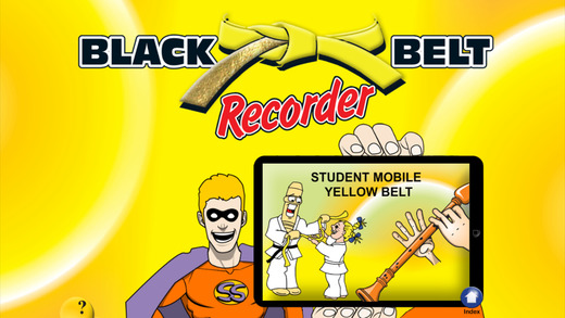 Black Belt Recorder Yellow Mobile