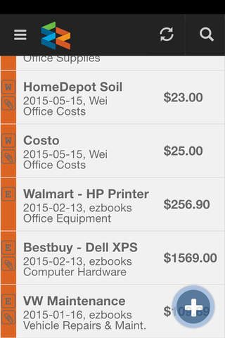 EZBooks - Mobile Bookkeeping screenshot 2