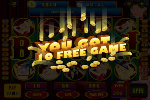 A Lucky Slots Sexy Social Fashion Craze - Win Big Casino Rich-es in Vegas Free screenshot 4
