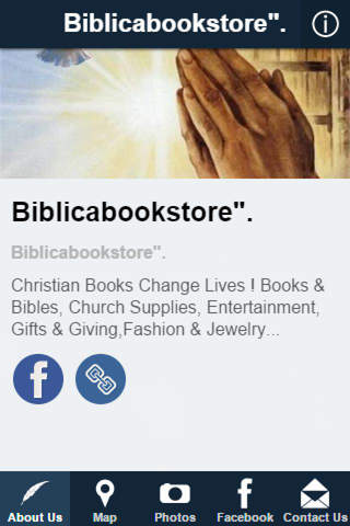 Biblicabookstore". screenshot 2