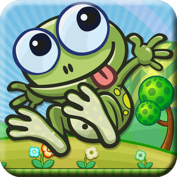 Toss The Floppy Frog And Bounce Around The Spikey Lilly Pads! FREE! LOGO-APP點子