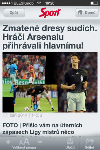 Deník Sport screenshot 2