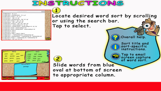 Word Sorts 7 to 9