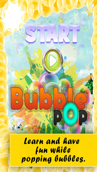 Bubble Popper for Kids - ABC Learning Balloon Popping Game