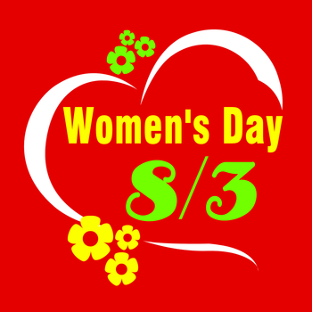 Women's Day Greeting Cards LOGO-APP點子