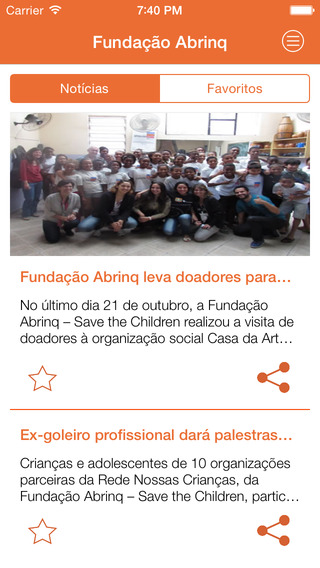 【免費新聞App】Fundação Abrinq – Save the Children-APP點子