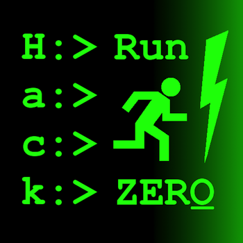 Hack Run ZERO LOGO-APP點子