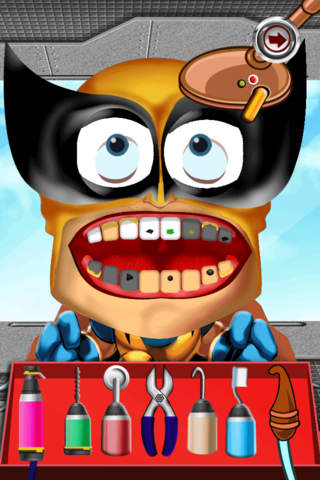 Dentist Heroe - Little Tongue And Throat X-Ray Doctor Game For Kids screenshot 2