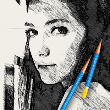 Pic Sketch Free - pictures painter artist draw something on SketchBook LOGO-APP點子