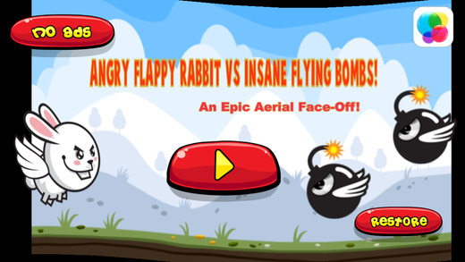 An Angry Rabbit Vs Flying Bombs Christmas Edition - HD Free