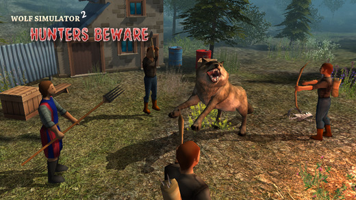 【免費遊戲App】Wolf Simulator 2 : Hunters Beware Pro-APP點子