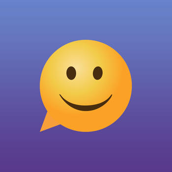 Emojicate -Emoji Only Chat & Social Networking App LOGO-APP點子