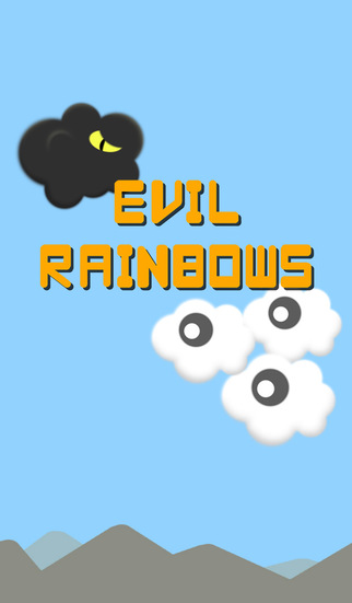 Evil Rainbows - Quick Response Shooting Arcade - Reflex Test Game