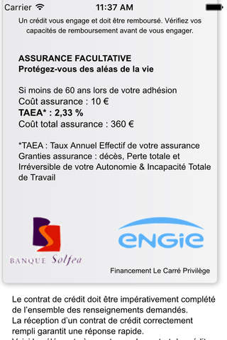 Carré Privilège screenshot 3