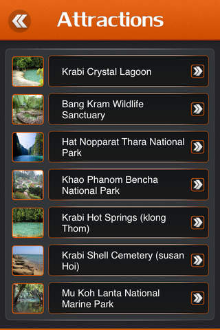 Krabi Offline Travel Guide screenshot 3