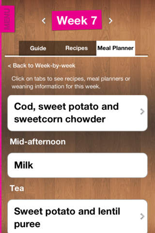 Baby weaning recipes, planners and guide - MadeForMums screenshot 4