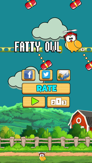 Fatty Owl - Play Free Helicopter Games