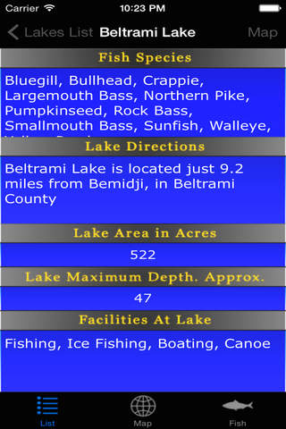Minnesota Lakes - Fishing screenshot 2