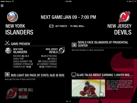 【免費運動App】Official New Jersey Devils App-APP點子