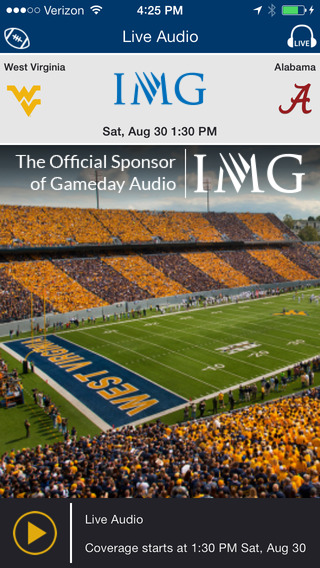 【免費運動App】West Virginia Mountaineers Gameday-APP點子