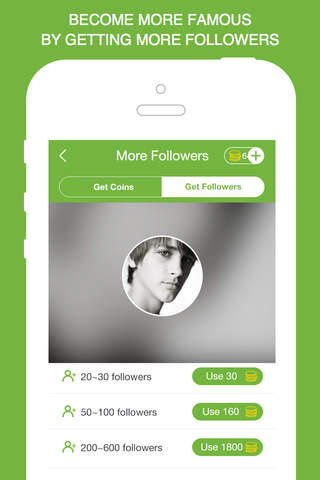 Get Followers for Instagram - Free APP to Gain More Real Instagram Followers and Likes Fast screenshot 4