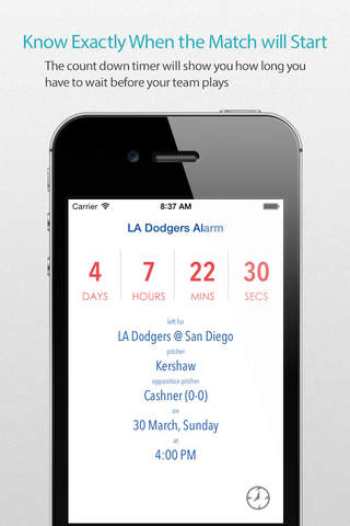 LAD Baseball Schedule Pro screenshot 2