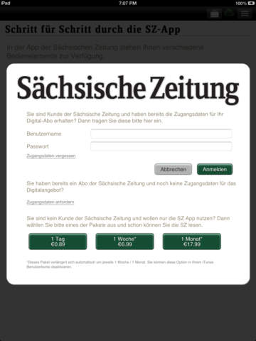 【免費新聞App】Sächsische Zeitung-APP點子