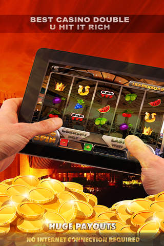 Best Casino Double U Hit it Rich Slots - FREE Slot Game Las Vegas A World Series screenshot 2
