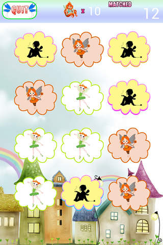 Card Matching Fairy Easy Game screenshot 2