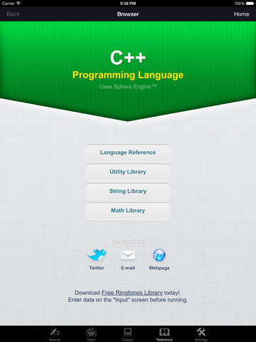 【免費書籍App】C++ Programming Language-APP點子