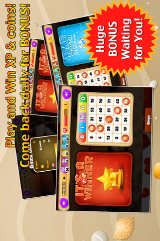 Bingo Bikini - Play Bingo Online Multiplayer Games for Free Featuring Hot Babes on Beach! screenshot 3