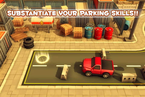 Cartoon Super Car Parking 3D Skills Simulator 2015 Free! screenshot 3