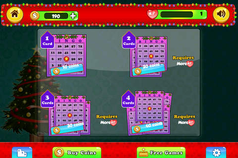 Christmas Bingo - Free Bingo Casino screenshot 4