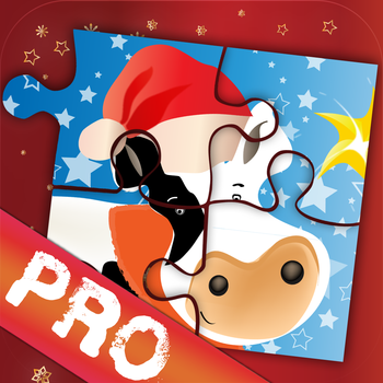 Xmas Puzzles | Christmas Farm Animal Jigsaws PRO LOGO-APP點子