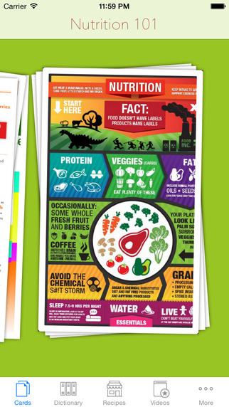 免費下載健康APP|Nutrition Lookup: Facts and Flashcard Dictionary with Free Video Lessons app開箱文|APP開箱王