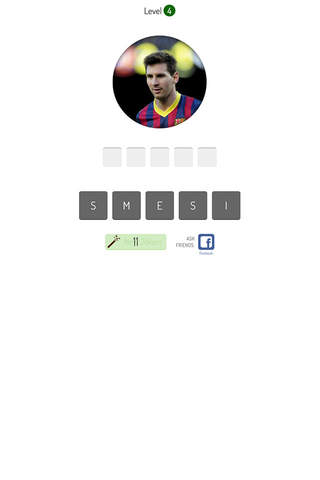 Soccer star quiz screenshot 2