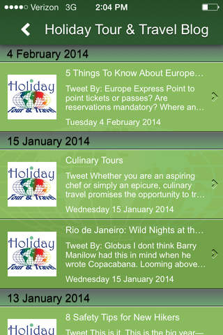 Holiday Tour & Travel screenshot 3