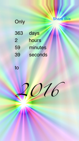 Countdown to 2016 - The New Year is coming