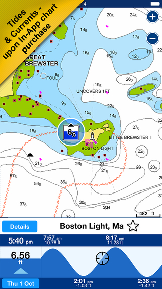 【免費交通運輸App】Boating: marine & lakes charts, routes, GPS tracks for cruising, fishing, yachting, sailing, diving.-APP點子